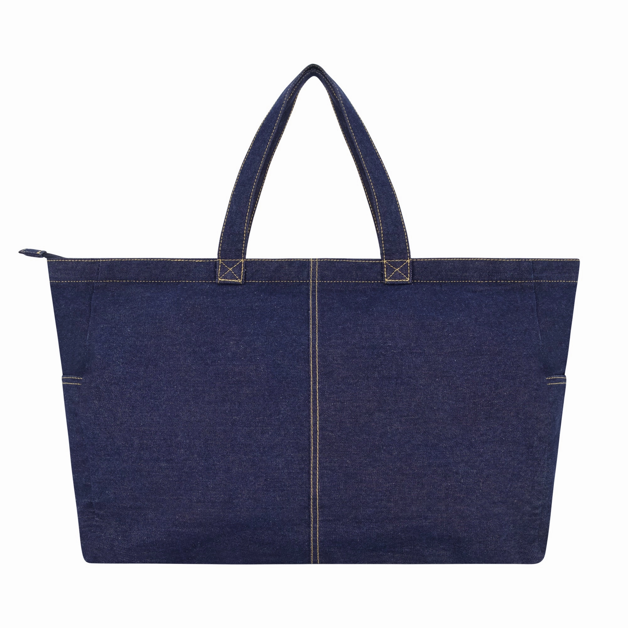 C & C California Multi Pocket Denim Tote