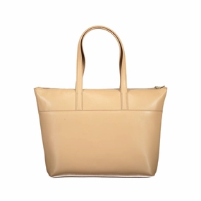 Calvin Klein Beige Polyester Women Women's Handbag