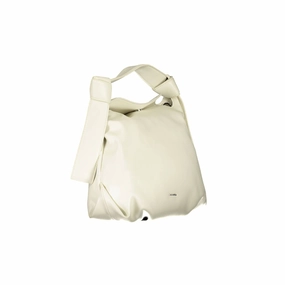 Calvin Klein Beige Polyester Women Women's Handbag