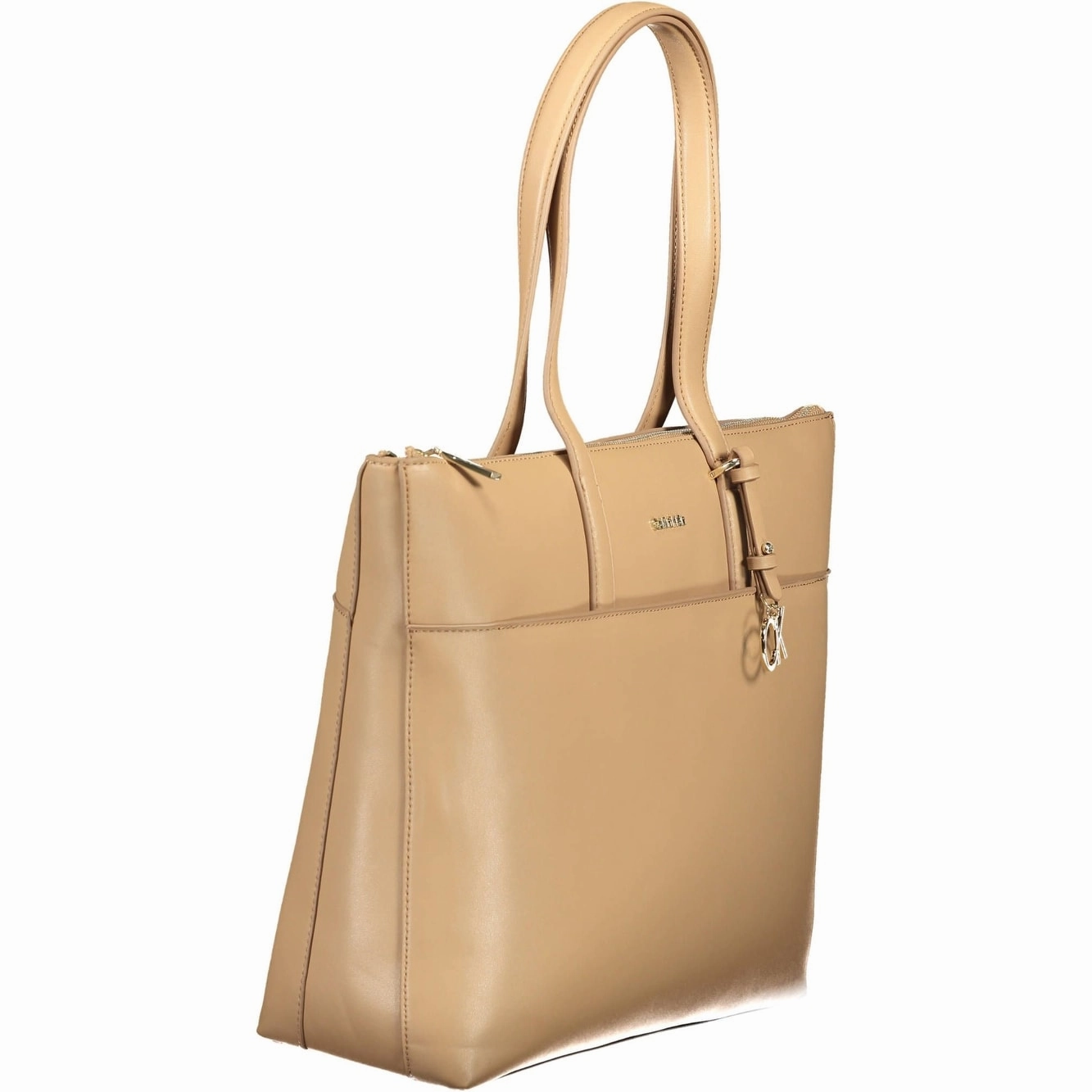 Calvin Klein Beige Polyester Women Women's Handbag