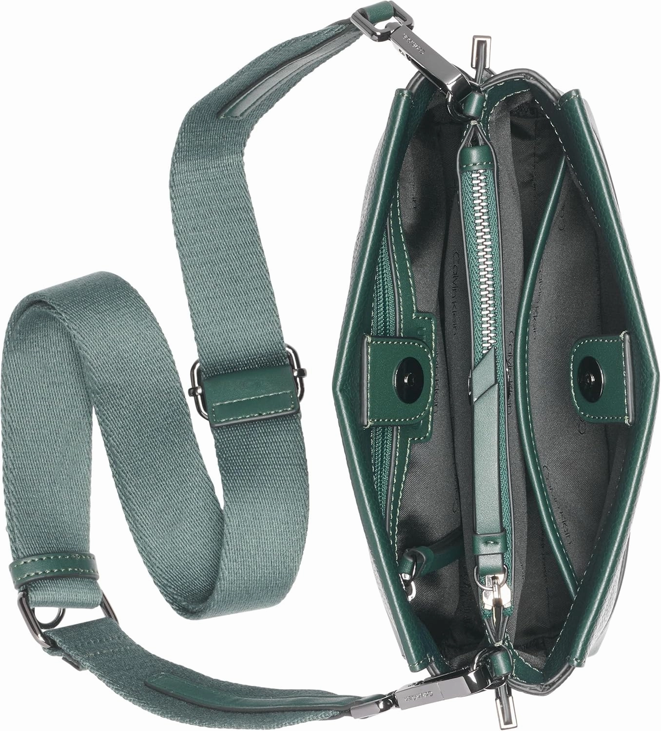 Calvin Klein Bianca Triple Compartment Crossbody