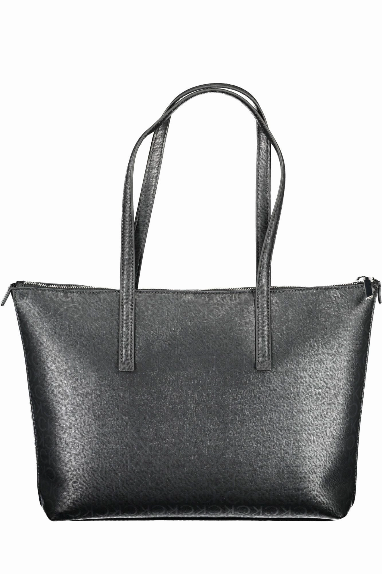 Calvin Klein Black Polyester Women Handbag