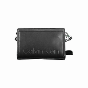 Calvin Klein Black Polyester Women Handbag