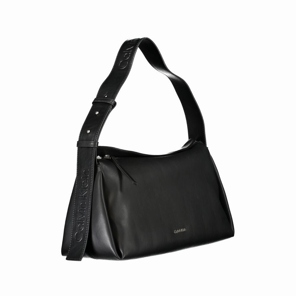 Calvin Klein Black Polyester Women's Handbag