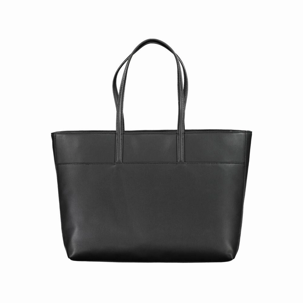 Calvin Klein Black Polyester Women's Handbag