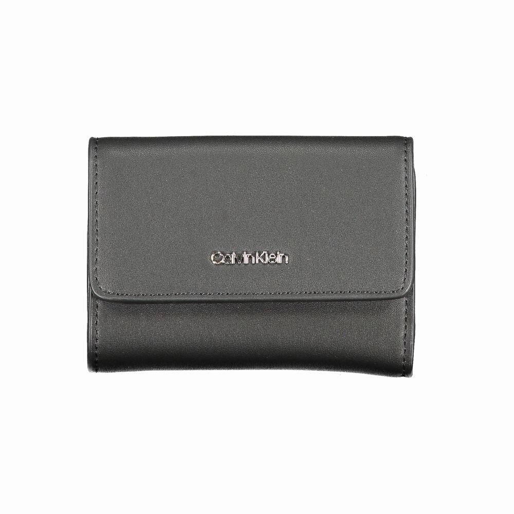 Calvin Klein Black Polyester Women's Wallet
