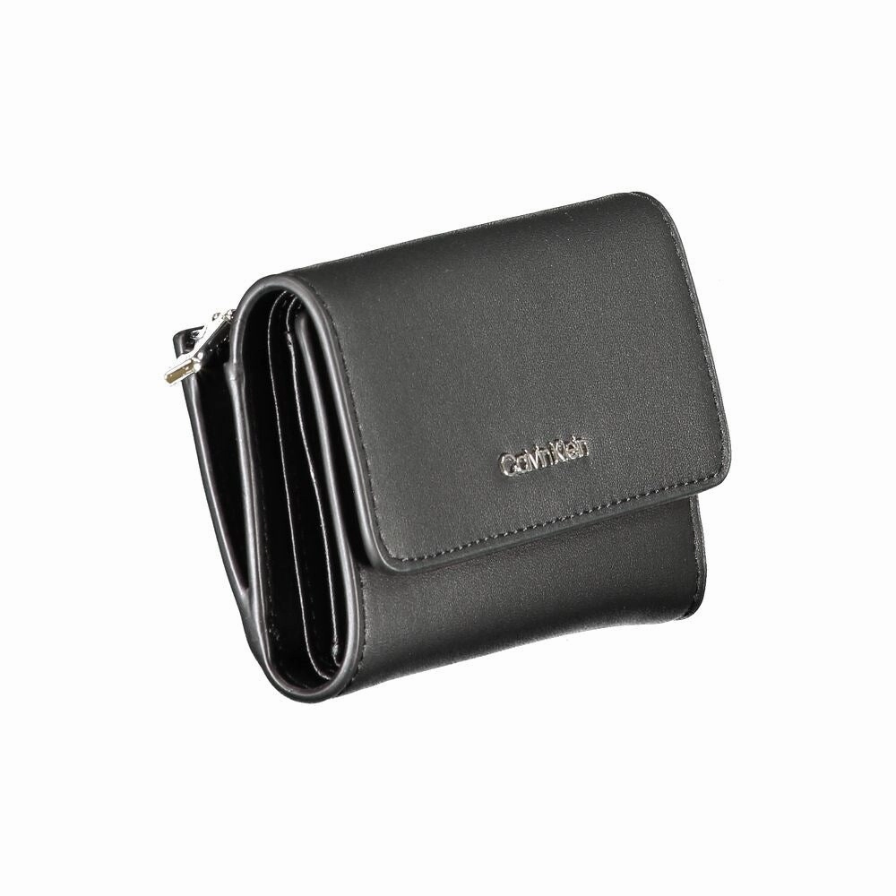 Calvin Klein Black Polyester Women's Wallet