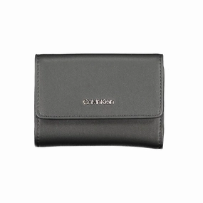 Calvin Klein Black Polyester Women's Wallet