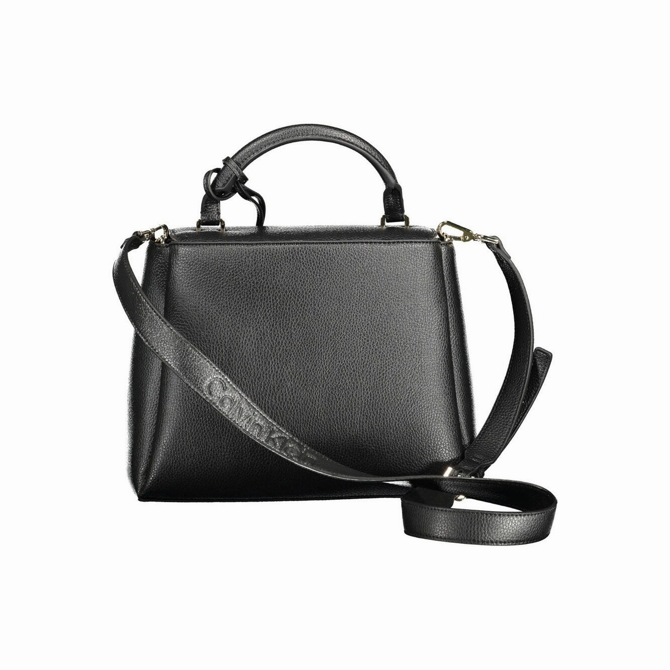 Calvin Klein Black Polyester Women Women's Handbag