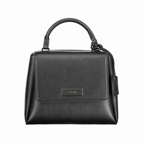 Calvin Klein Black Polyester Women Women's Handbag