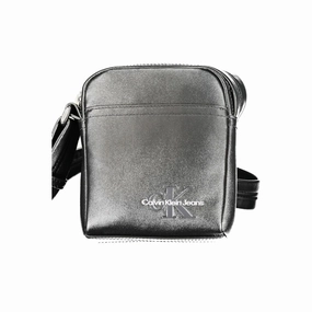 Calvin Klein Black Polyethylene Shoulder Men's Bag
