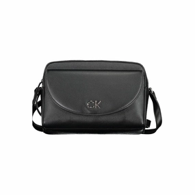 Calvin Klein Black Polyethylene Women's Handbag