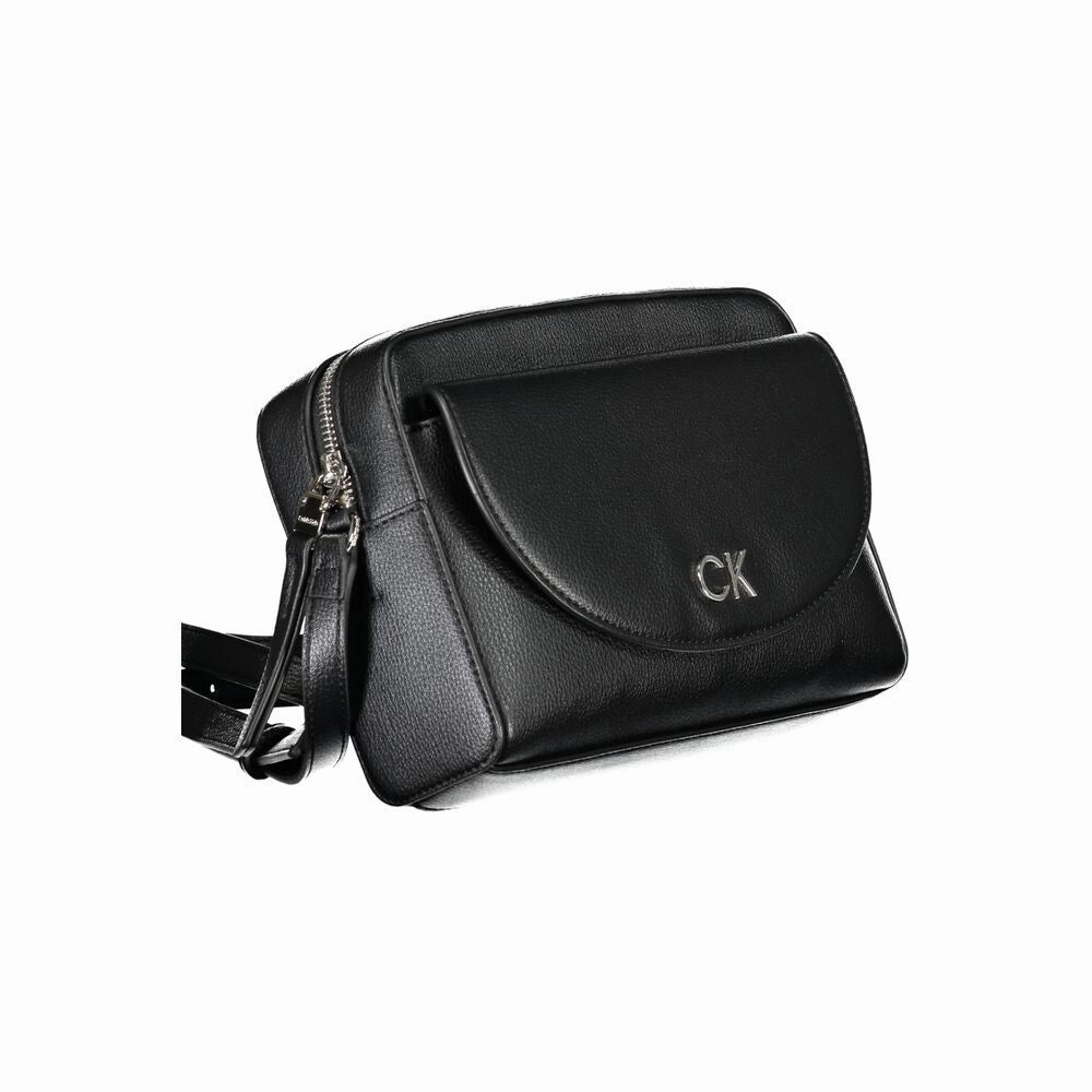 Calvin Klein Black Polyethylene Women's Handbag