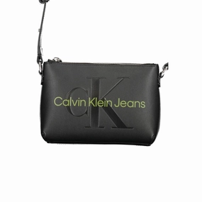 Calvin Klein Black Polyethylene Women's Handbag