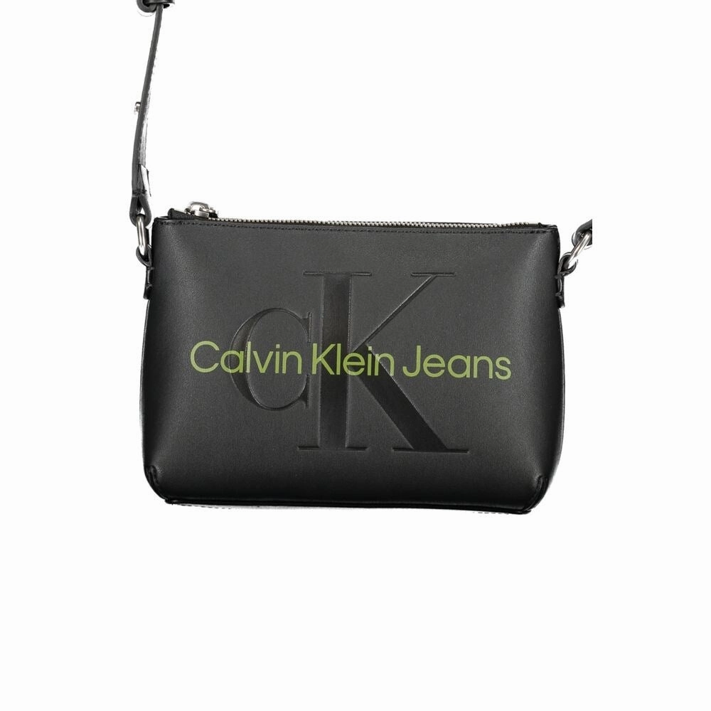Calvin Klein Black Polyethylene Women's Handbag