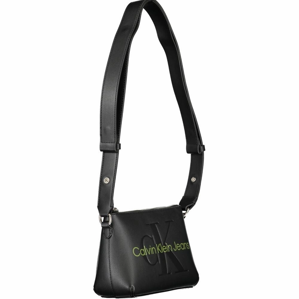 Calvin Klein Black Polyethylene Women's Handbag