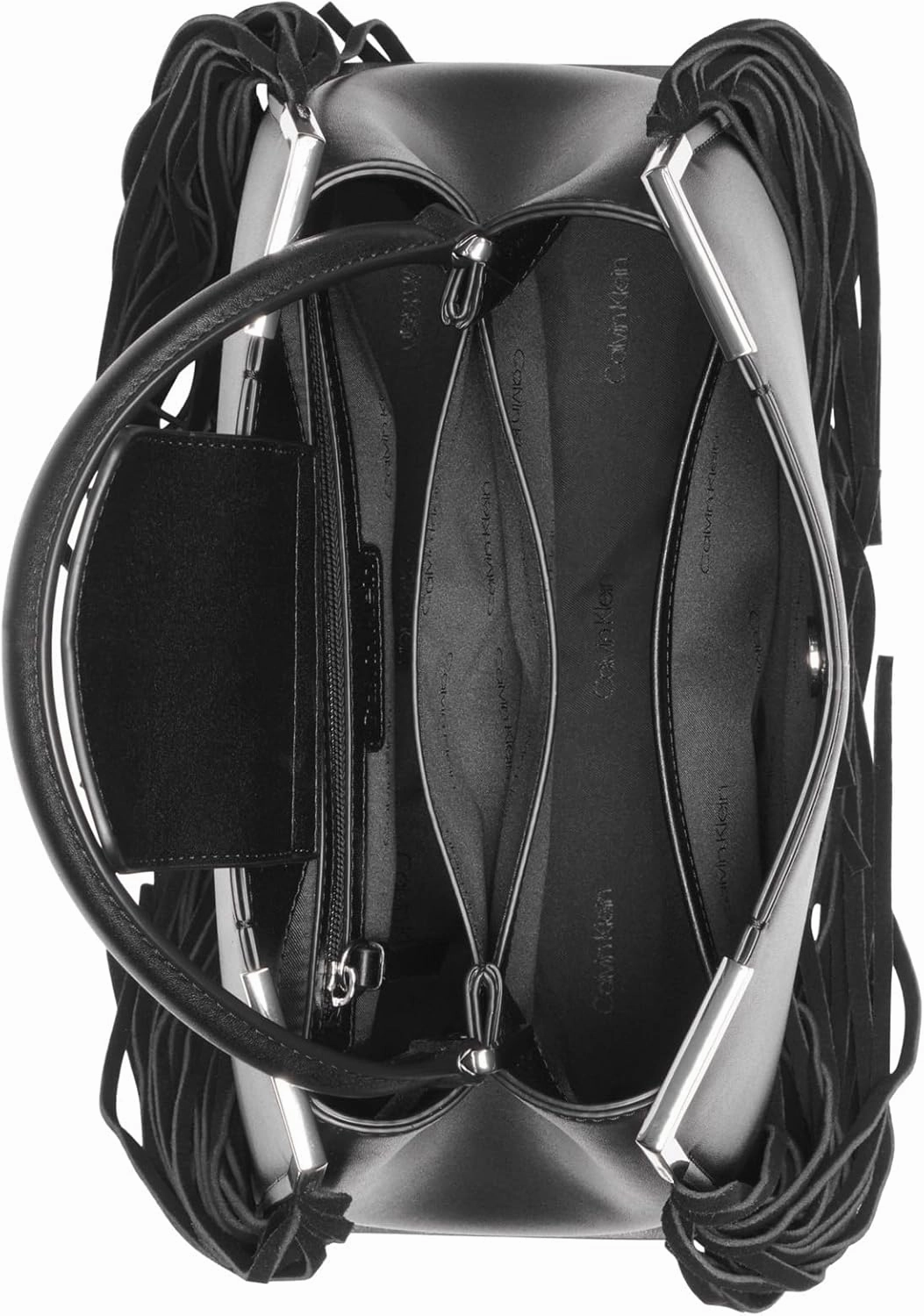 Calvin Klein Mica Triple Compartment Satchel