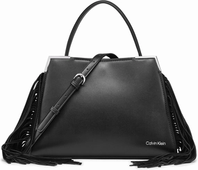 Calvin Klein Mica Triple Compartment Satchel