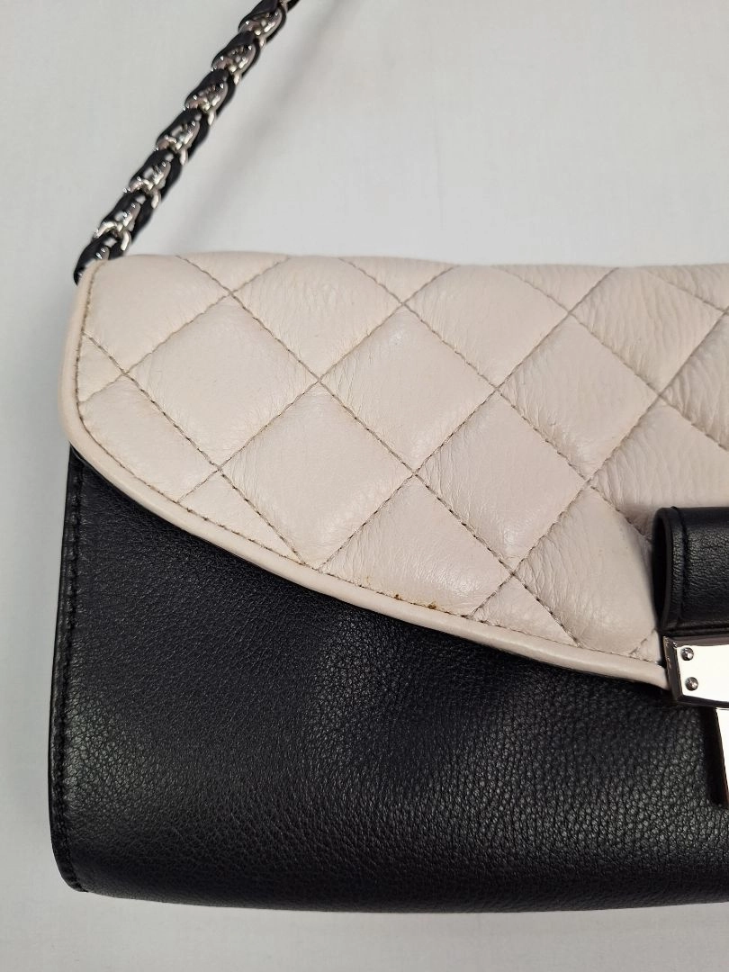 Calvin Klein Quilted Rectangle Baguette Bag