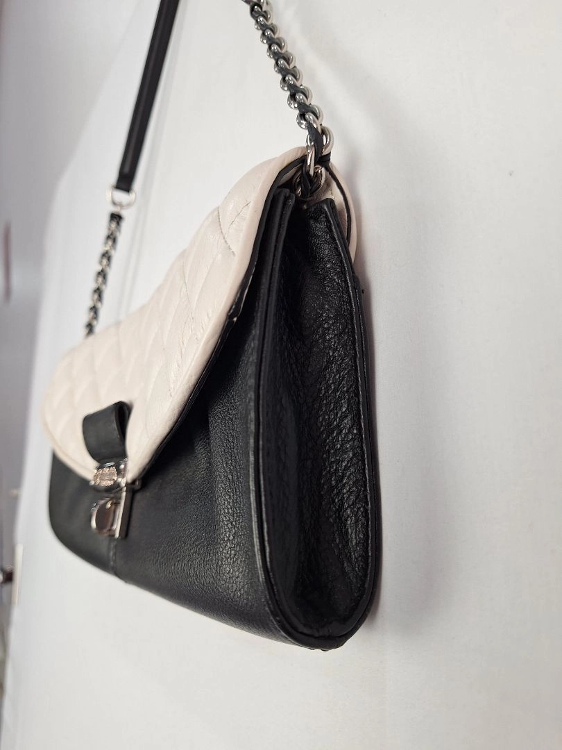 Calvin Klein Quilted Rectangle Baguette Bag