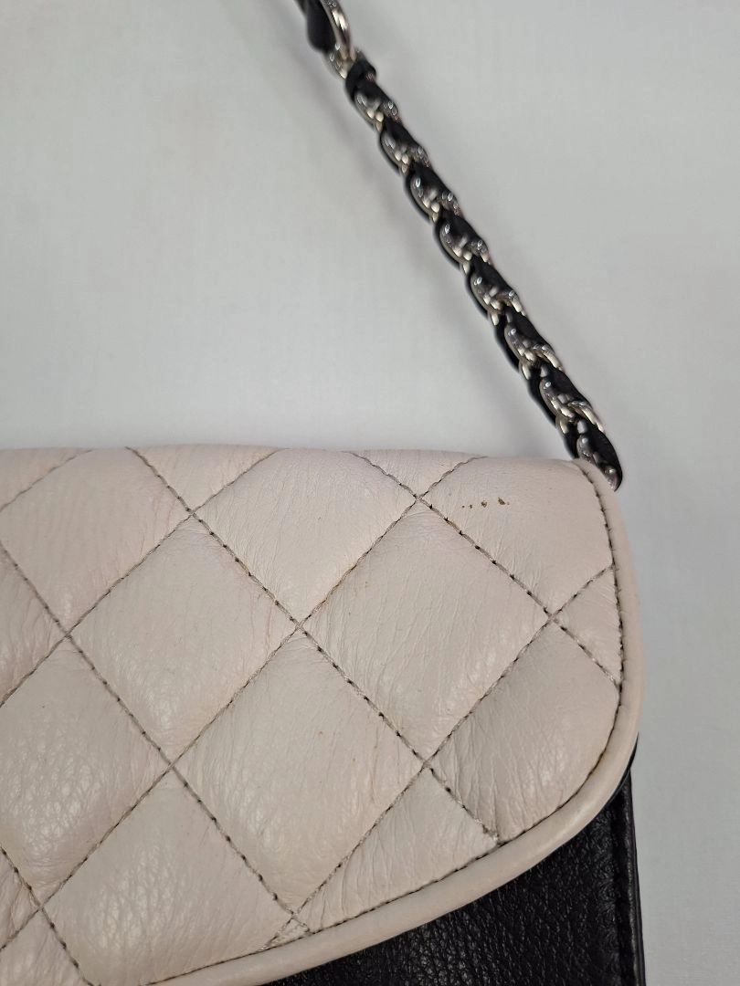 Calvin Klein Quilted Rectangle Baguette Bag