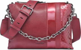 Calvin Klein Rain Triple Compartment Chain Crossbody
