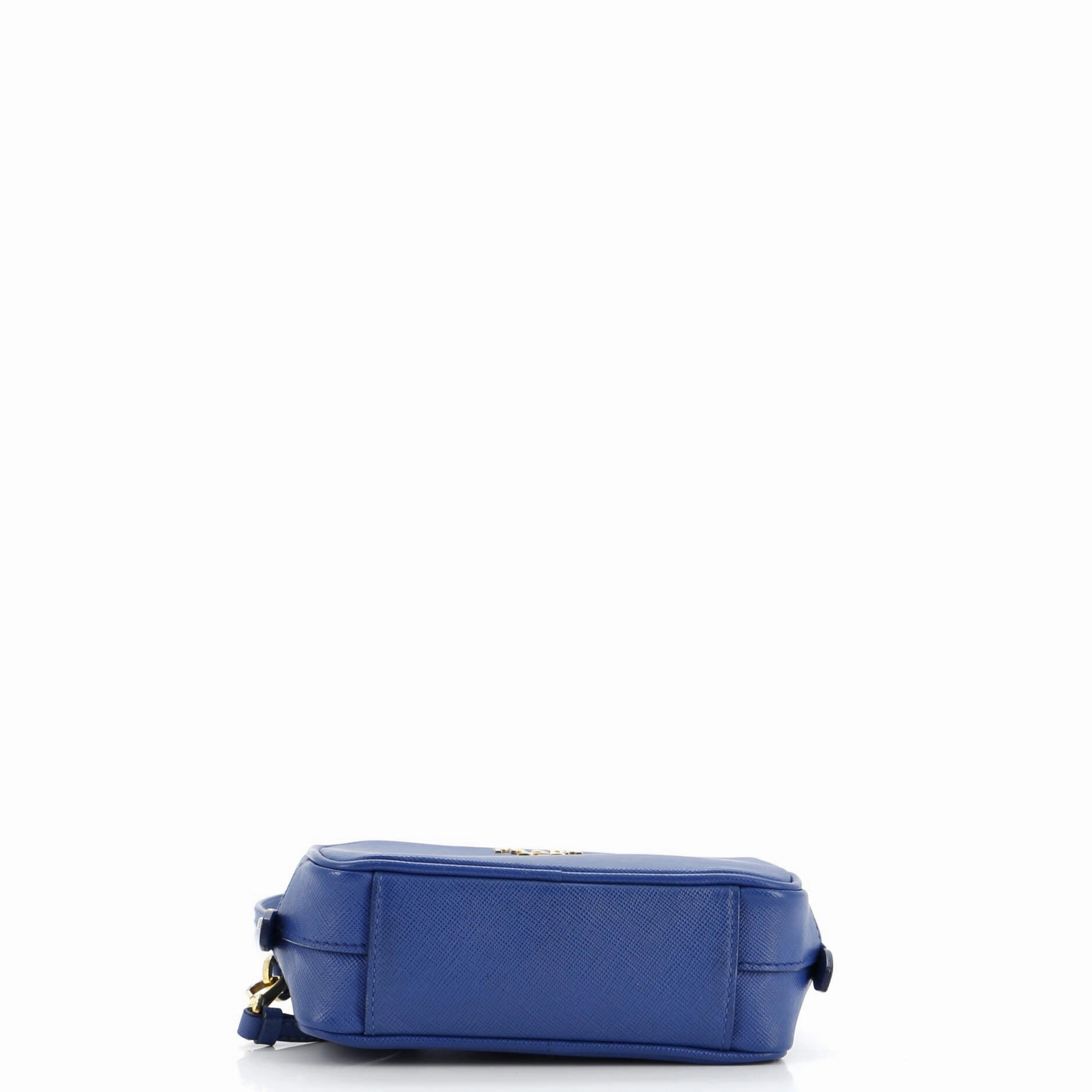 Camera Shoulder Bag Saffiano Leather Mini