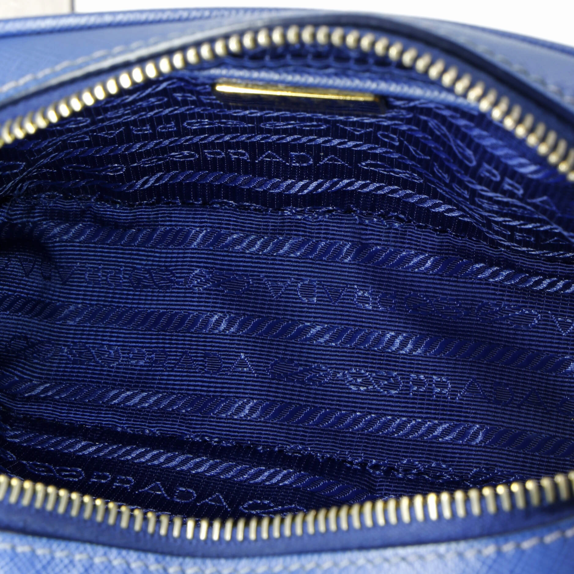Camera Shoulder Bag Saffiano Leather Mini