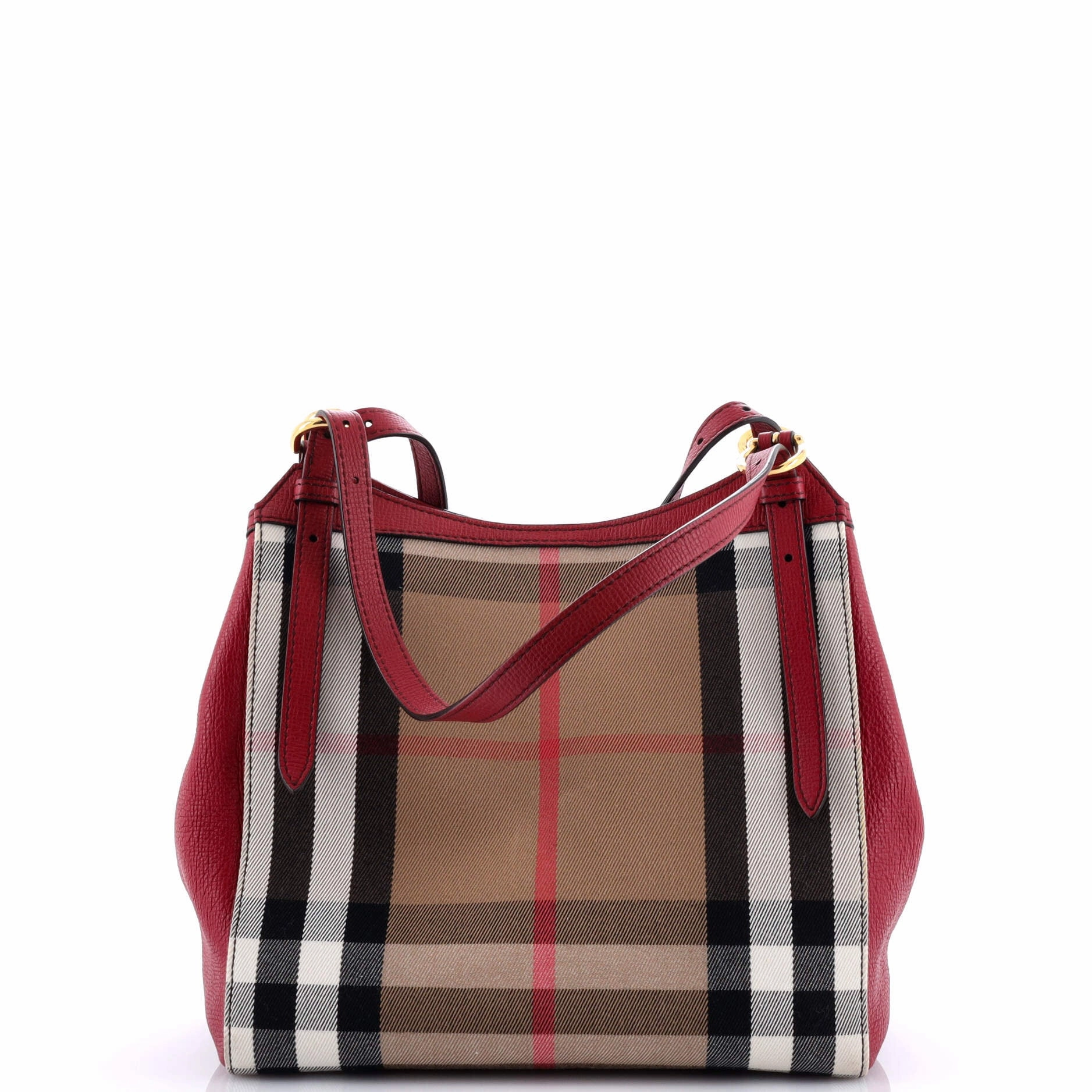 Canterbury Tote House Check Canvas Small