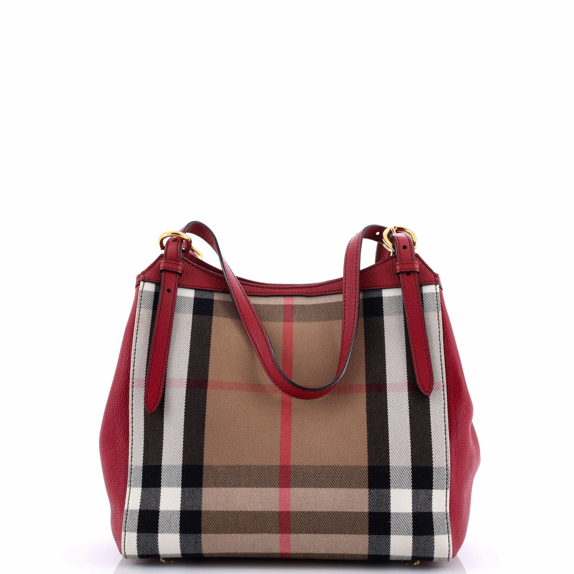 Canterbury Tote House Check Canvas Small