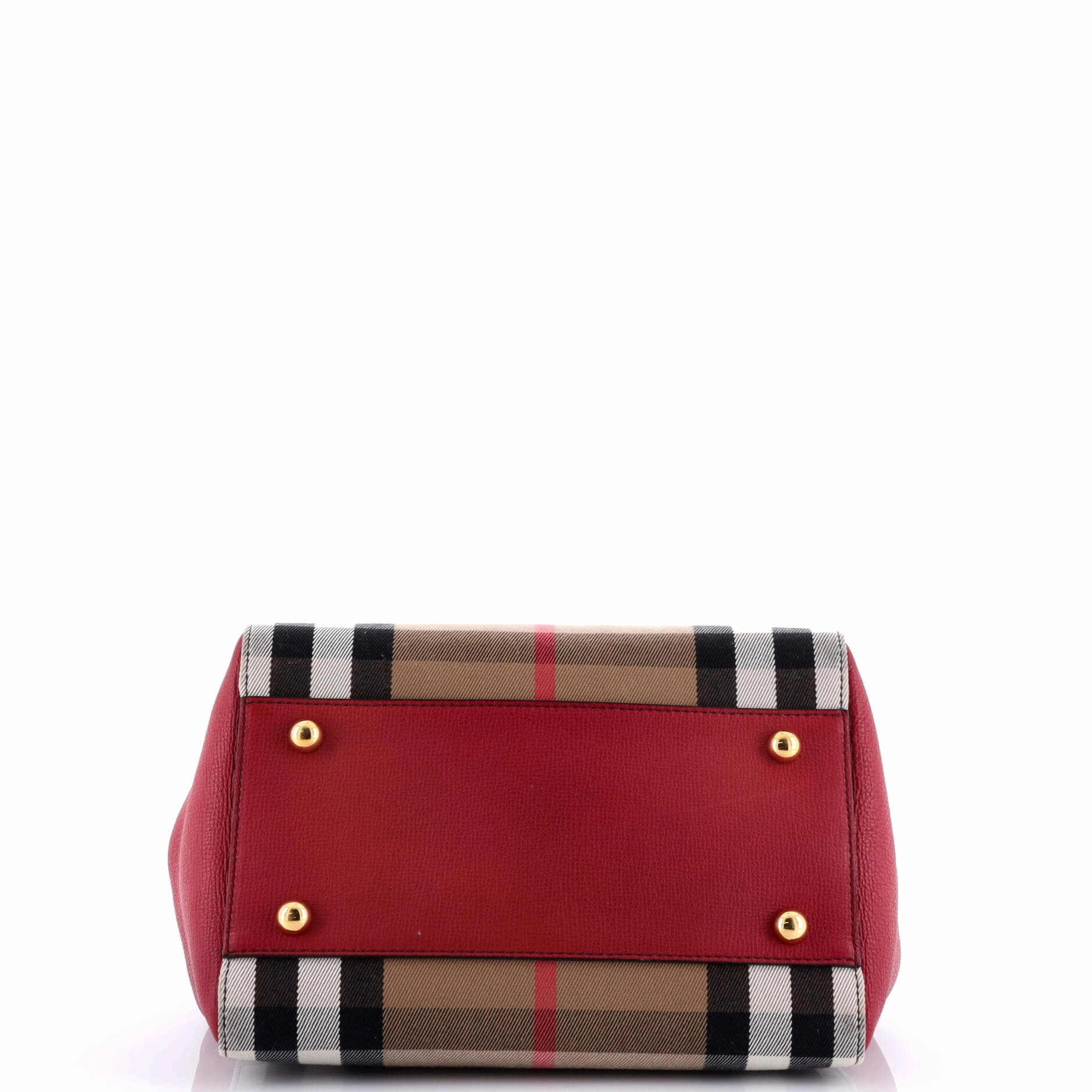 Canterbury Tote House Check Canvas Small