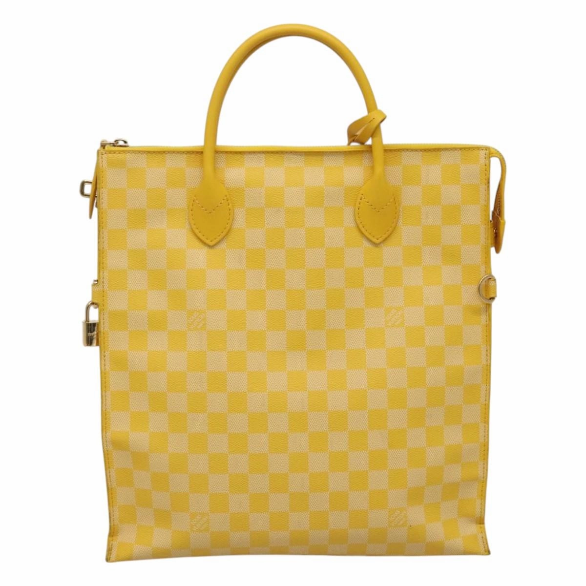 Canvas Shoulder Bag with Key Charm and Padlock