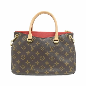 Canvas Shoulder Bag with Strap and Metal Accents