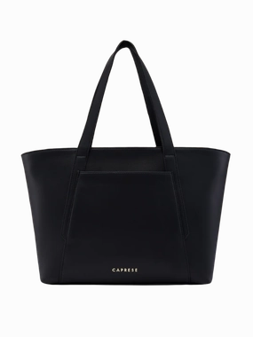 Caprese Aarya Large Black Tote Bag