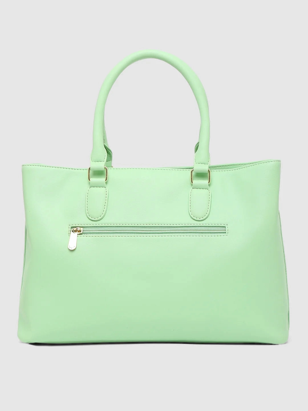 Caprese Avalon Floral Medium Green Ash Tote Bag