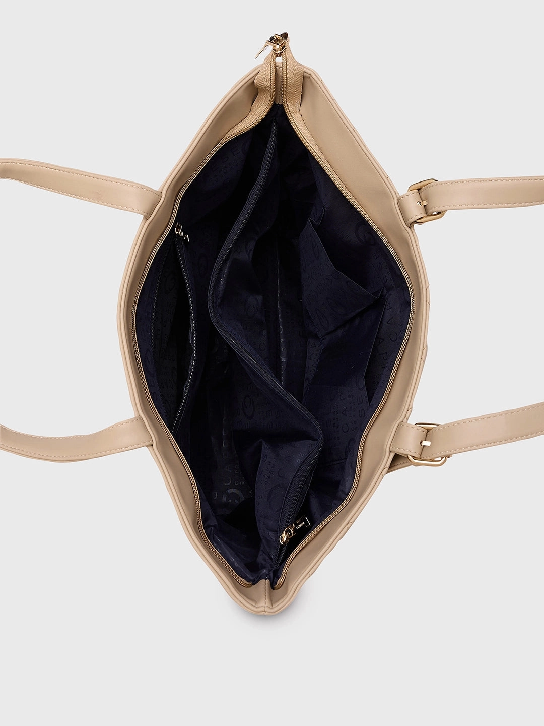 Caprese Bradley Medium Beige Tote Bag