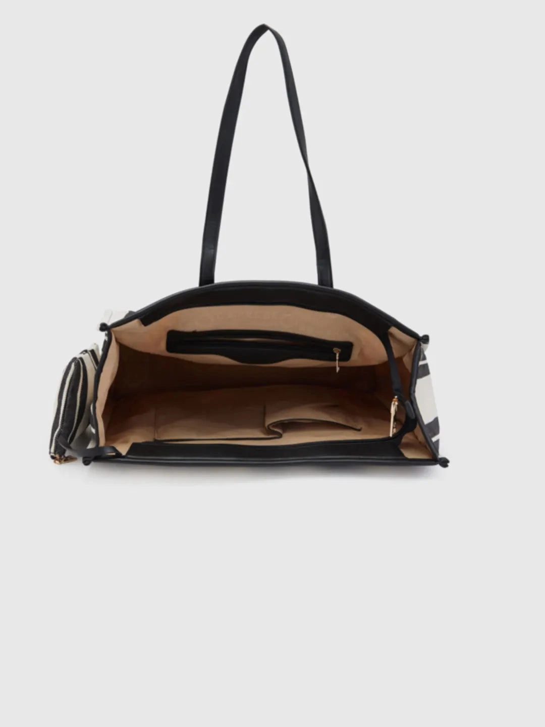 Caprese Dixie Large Black Tote Bag