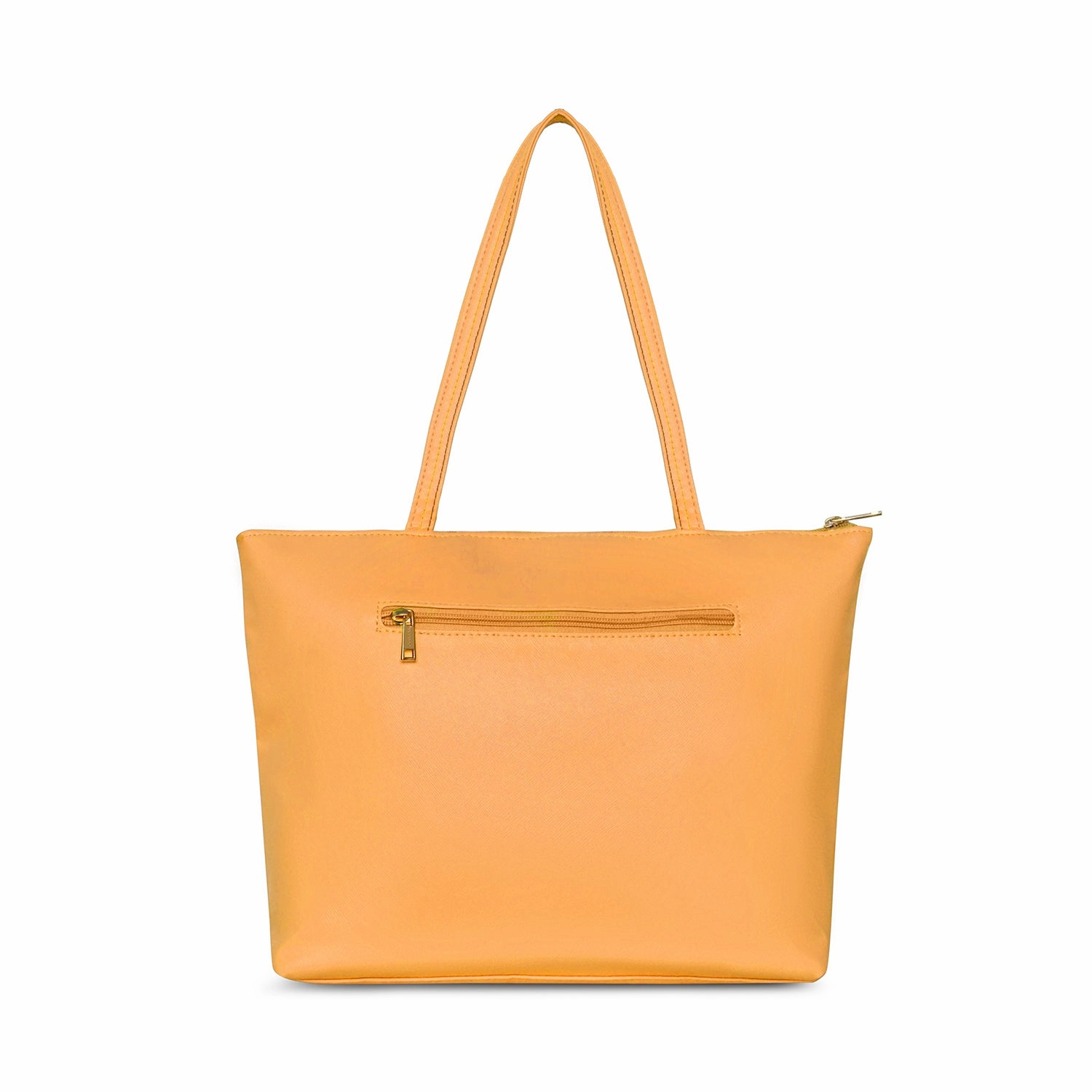 Caprese Evie Large Orange Tote Bag