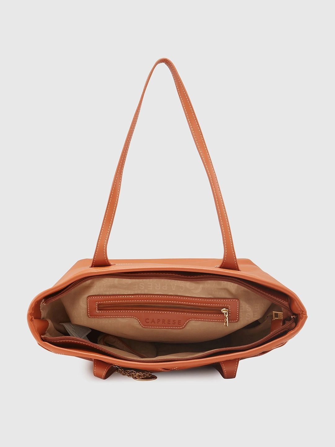 Caprese Gypsy Medium Tan Tote Bag