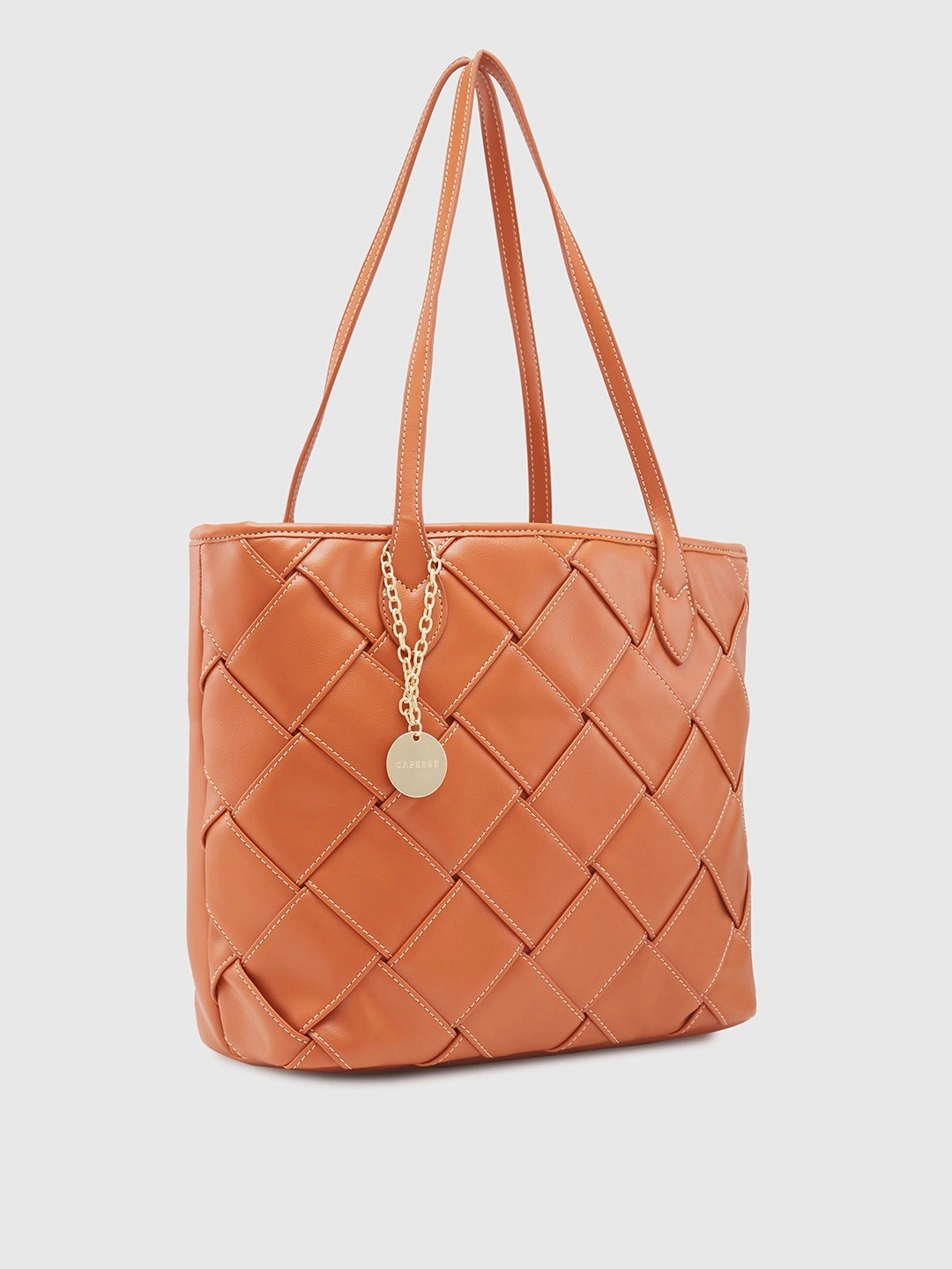 Caprese Gypsy Medium Tan Tote Bag