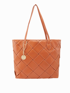 Caprese Gypsy Medium Tan Tote Bag