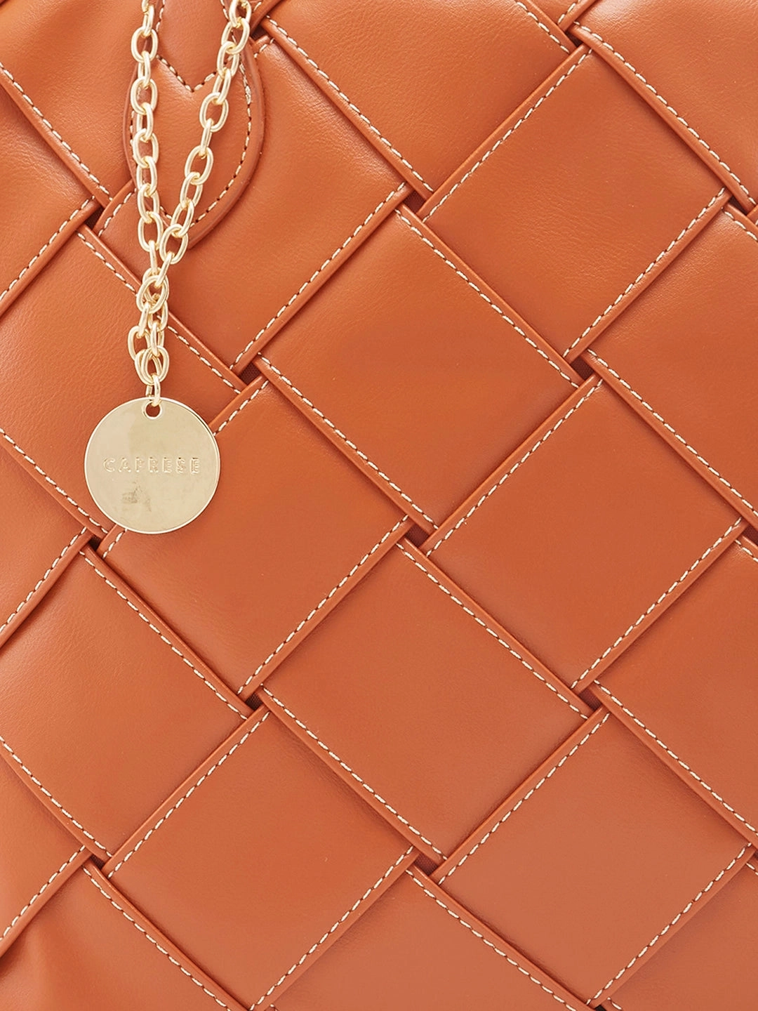 Caprese Gypsy Medium Tan Tote Bag
