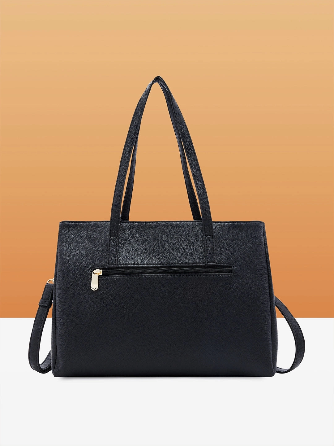 Caprese Jolie Medium Black Tote Bag