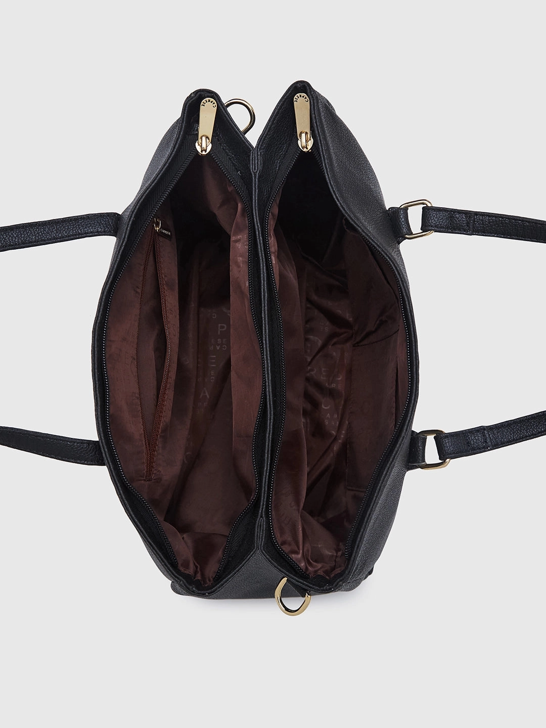 Caprese Jolie Medium Black Tote Bag