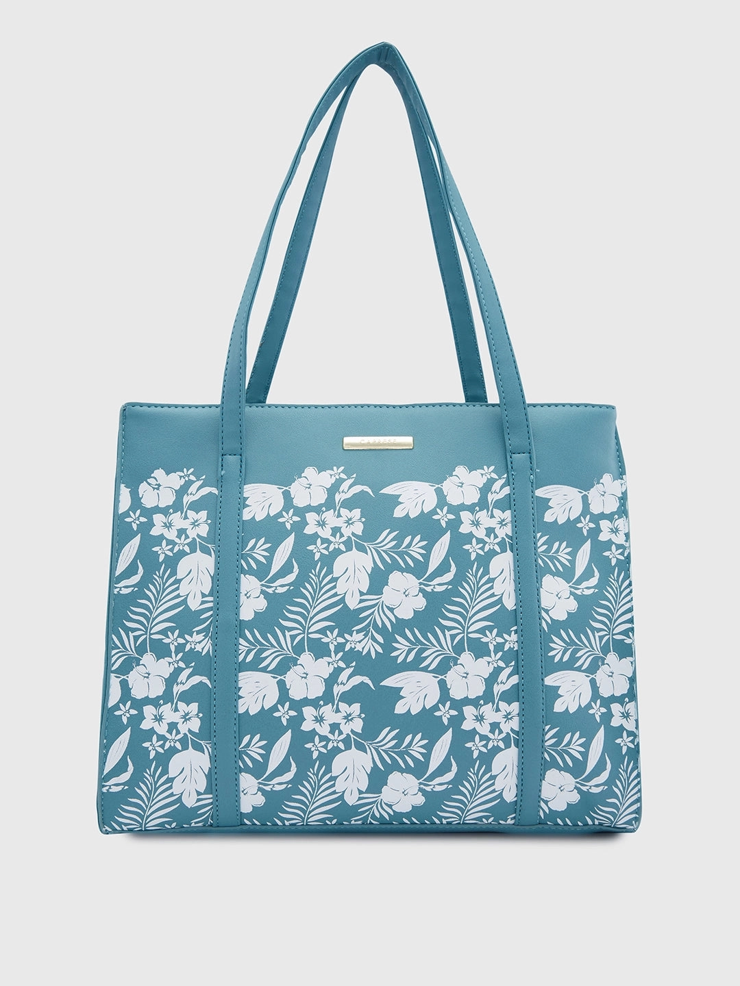 Caprese Lively Medium B Green Tote Bag