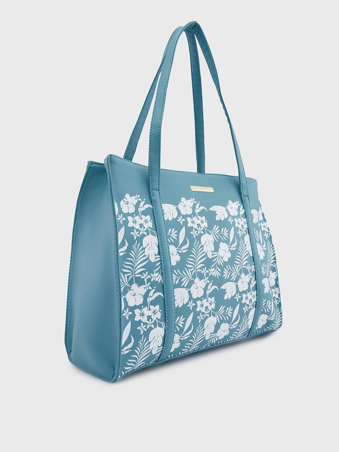 Caprese Lively Medium B Green Tote Bag