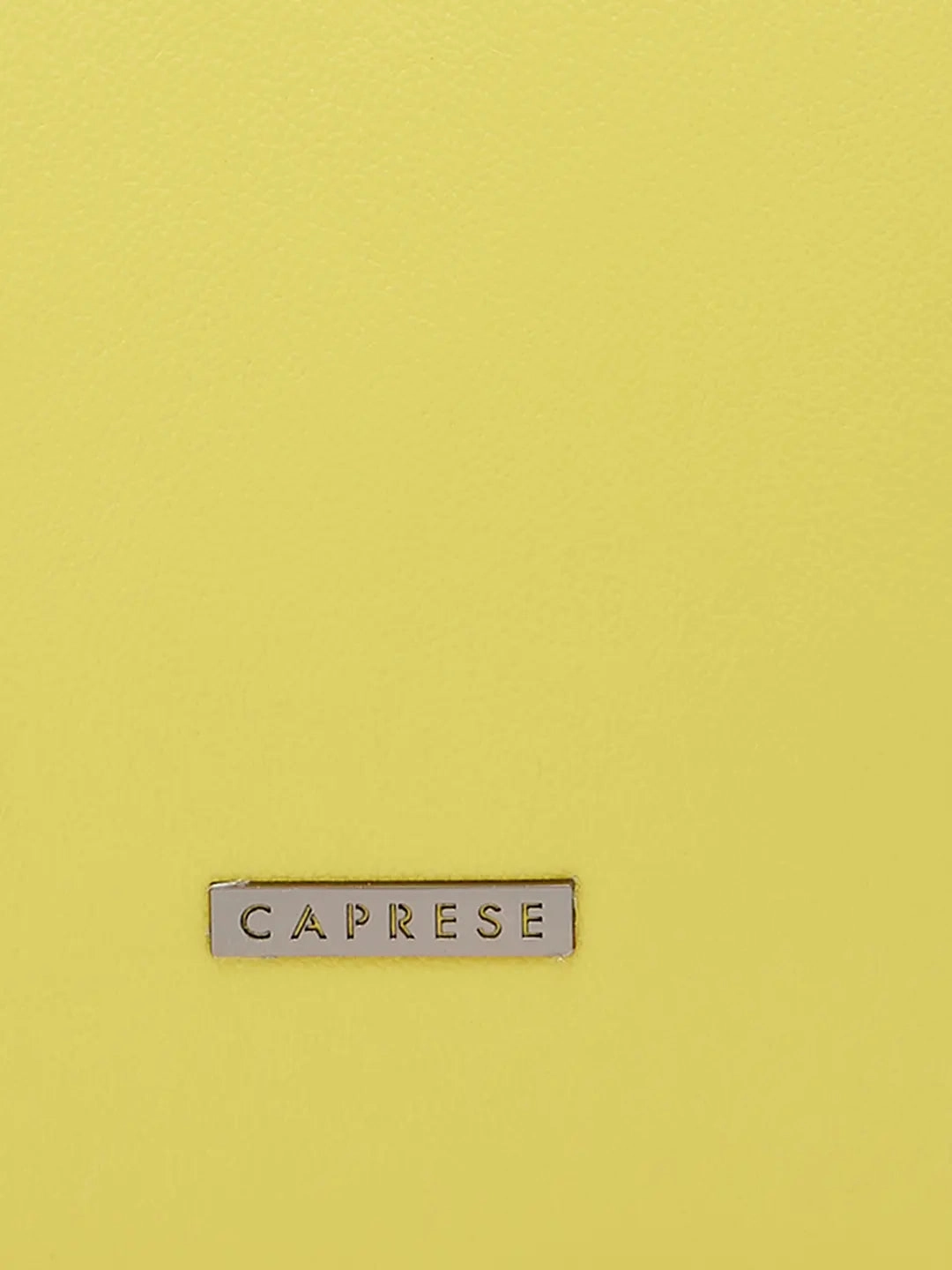 Caprese Macy Large Yellow & Black Tote Bag