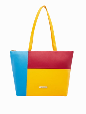 Caprese Marisha Large Orange Tote Bag