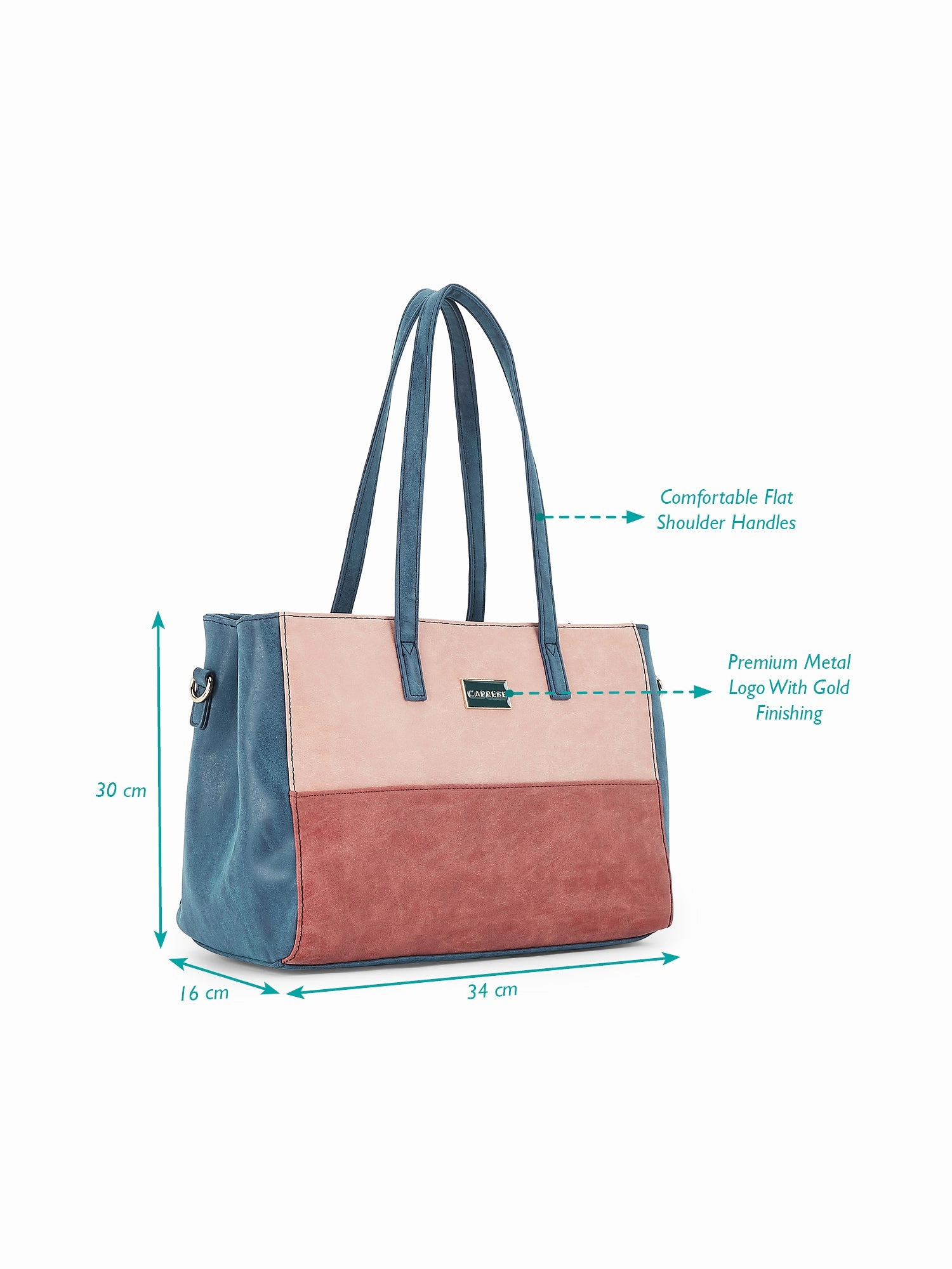 Caprese Meridet Large Red Tote Bag