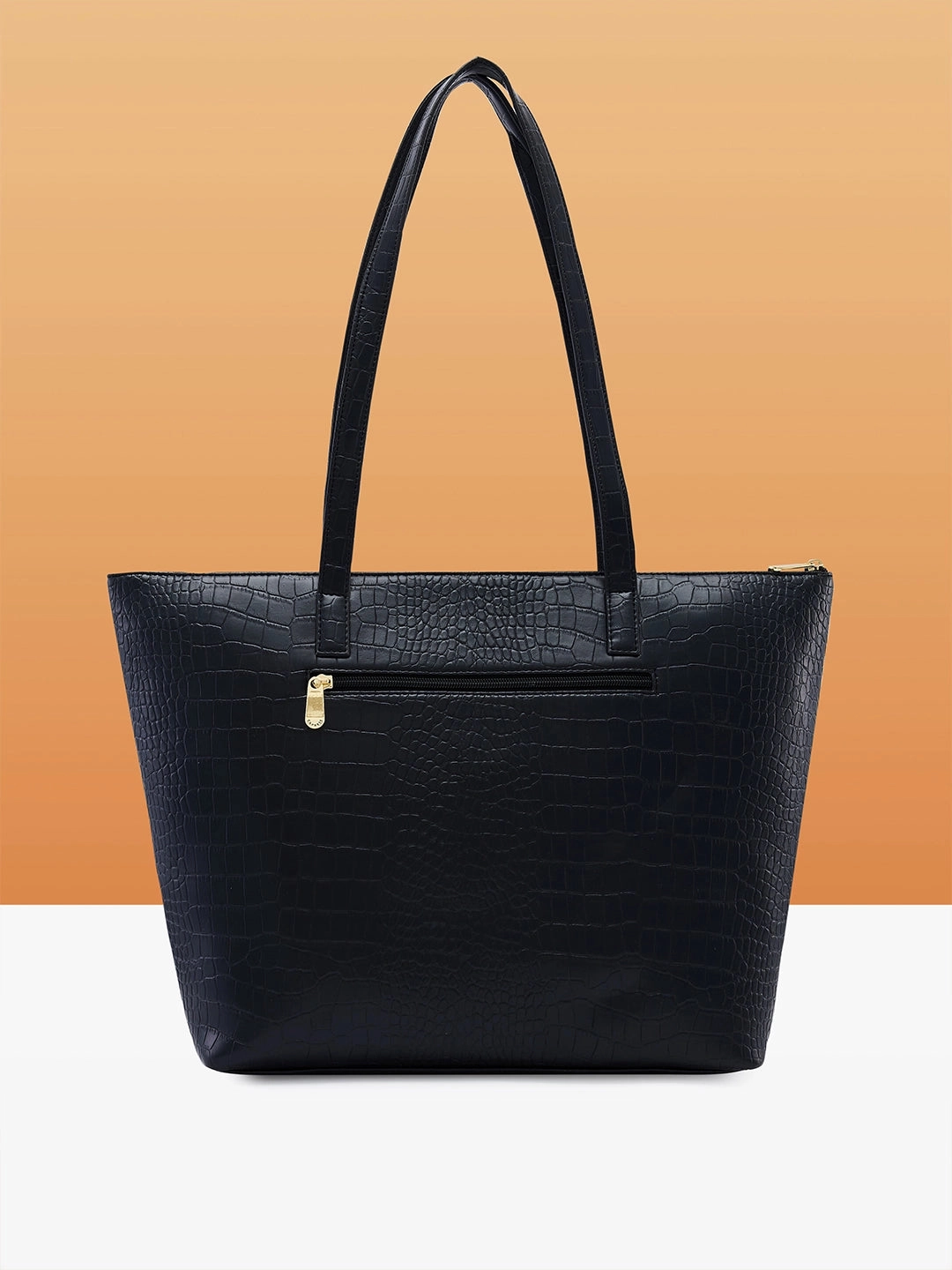 Caprese Natlie Large Black Tote Bag